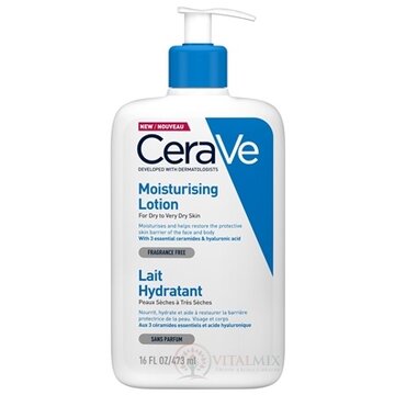 CeraVe HYDRATAČNÉ MLIEKO na suchú až veľmi suchú pokožku (MB096600) 1x473 ml obrázok