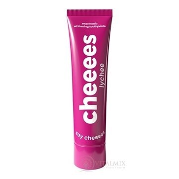 CHEEEES Lychee Zubná pasta enzymatická, bieliaca 1x60 g obrázok
