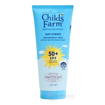 Childs Farm sun cream SPF 50+ opaľovací krém, sensitive 1x200 ml obrázok
