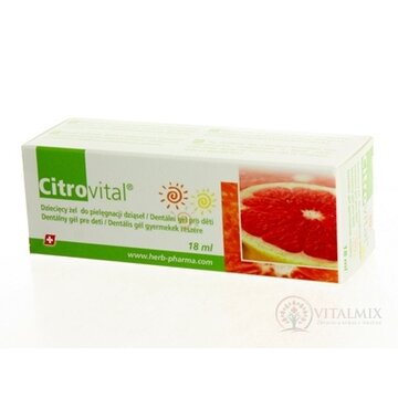 Citrovital Dentálny gél pre deti 1x18 ml obrázok