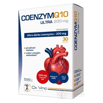 COENZYM Q10 Ultra 200 mg - Da Vinci cps 1x30 ks obrázok