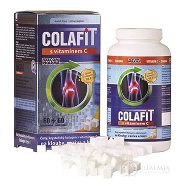 COLAFIT s vitamínom C kocky 60 ks + tbl 60 ks, 1x1 set obrázok