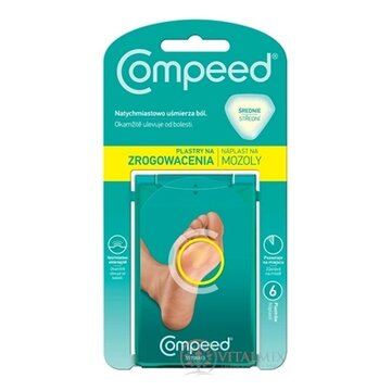 Compeed NÁPLASŤ na mozole stredná, gélova, 1x6 ks obrázok