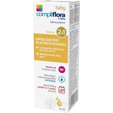 compliflora baby kvapky pre deti (1M+) 1x5 ml obrázok