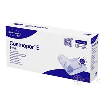Cosmopor E Steril náplasť sterilná s mikrosieťkou (20 x 8 cm) 1x25 ks obrázok