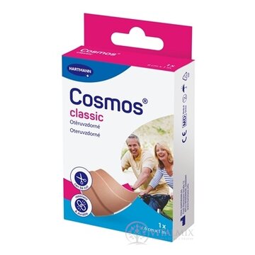 Cosmos Classic oteruvzdorná náplasť na rany, (6 cm x 1 m) (inov.2025) 1x1 ks obrázok