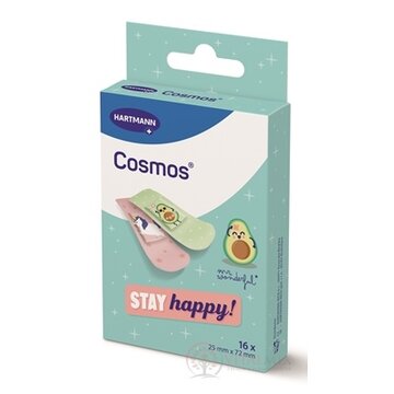 Cosmos Mr. Wonderful STAY happy náplasť vodeodolná (25x72 mm) 1x16 ks obrázok