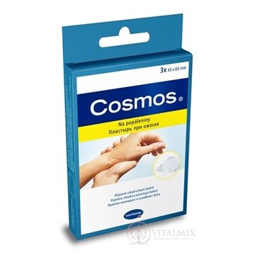COSMOS Na popáleniny náplasti (45x65 mm) 1x3 ks obrázok