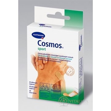 COSMOS Na šport náplasť na rany flexibilná (1,9cmx7,2cm) 1x20 ks obrázok