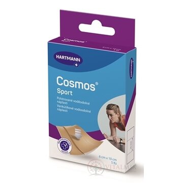 COSMOS Na šport (SPORT INOV) náplasť na rany flexibilná (6x10 cm) 1x5 ks obrázok