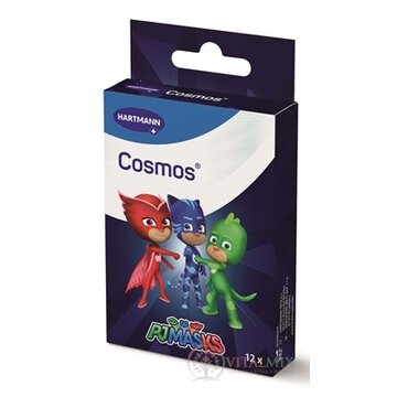 Cosmos PJ Masks náplasť vodeodolná, 3 veľkosti 1x12 ks obrázok