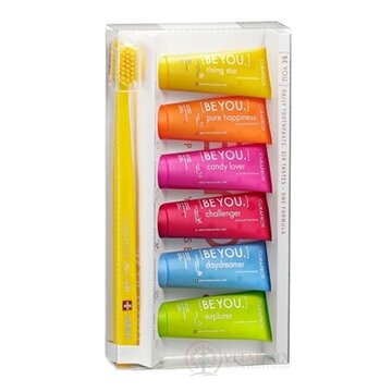 CURAPROX BE YOU 6-pack zubná pasta 6x10 ml + zubná kefka CS 5460, 1x1 set obrázok