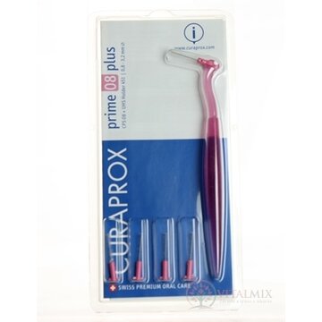CURAPROX CPS 08 prime plus ružová medzizubné kefky 5 ks + držiak UHS 451, 1x1 set obrázok
