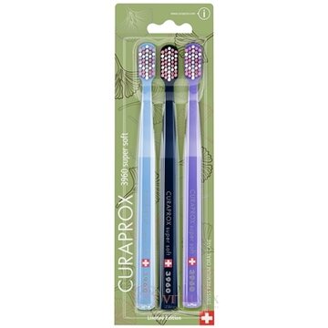 CURAPROX CS 3960 supersoft Ginko Edícia zubná kefka (2+1) 1x3 ks obrázok
