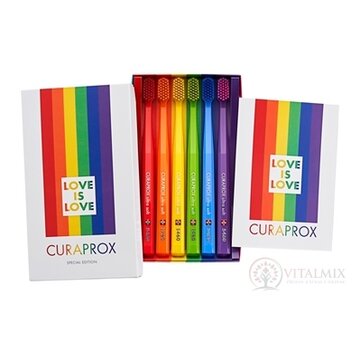 CURAPROX CS 5460 ultrasoft Dúhová edícia zubná kefka 1x6 ks obrázok