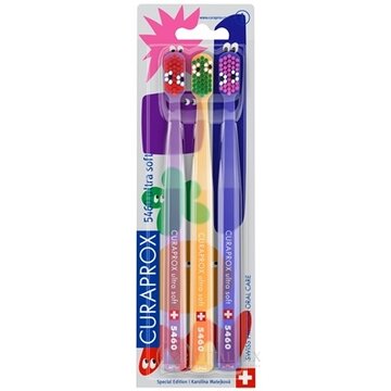 CURAPROX CS 5460 ultrasoft Okatá edícia zubná kefka (2+1) 1x3 ks obrázok