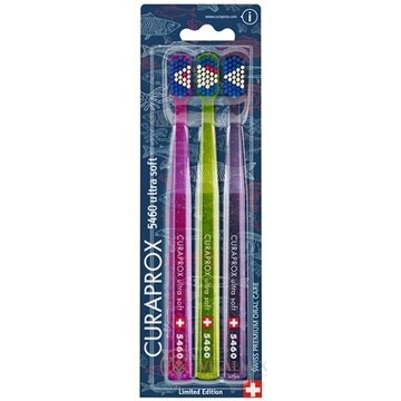 CURAPROX CS 5460 ultrasoft Rybárska Edícia zubná kefka (2+1) 1x3 ks obrázok