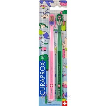 CURAPROX CS 5460 ultrasoft Živá edícia zubná kefka (dvojbalenie), 1x2 ks obrázok