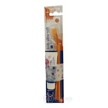 CURAPROX Kids 6+ + CS 5500 kids ultra soft detská zubná pasta, príchuť melón 10 ml + zubná kefka 1x1 set obrázok