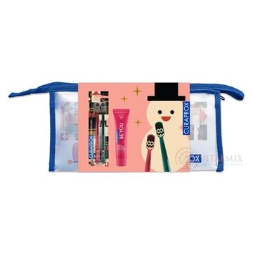 CURAPROX Vianočný balíček zubná kefka Edícia Luskáčik 1x2 ks + zubná pasta BE YOU 1x60 ml, 1x1 set obrázok