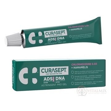 CURASEPT ADS DNA ASTRINGENT PRO gél s chlórhexidínom 0,50% + Hamamelis virginiana 1x30 ml obrázok