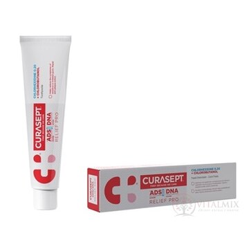 CURASEPT ADS DNA PERIO PRO zubná pasta s chlórhexidínom 0,12 % + kyselina hyaluronová 1x75 ml obrázok