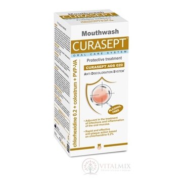 CURASEPT ADS Protective ústna voda 1x200 ml obrázok