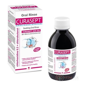 CURASEPT ADS SOOTHING Ústna voda 1x200 ml obrázok