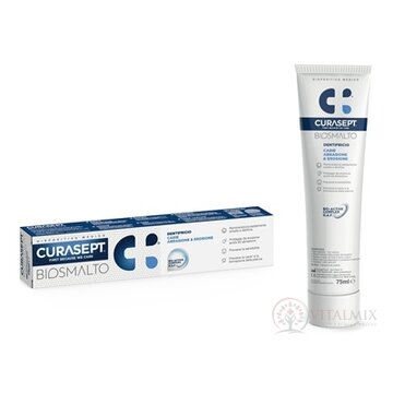CURASEPT BIOSMALTO C.A.E. zubná pasta proti zubnému kazu, abrázii a erózii 1x75 ml obrázok