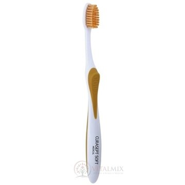 CURASEPT SOFT MEDICAL zubná kefka, béžová 1x1 ks obrázok