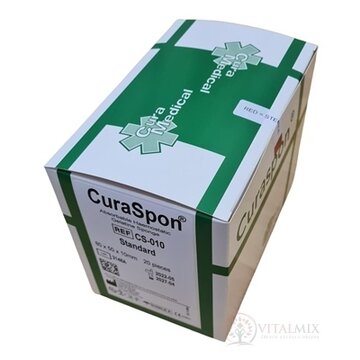 CuraSpon Standard CS-010 želatínové hemostatikum (80x50x10 mm) 1x20 ks obrázok