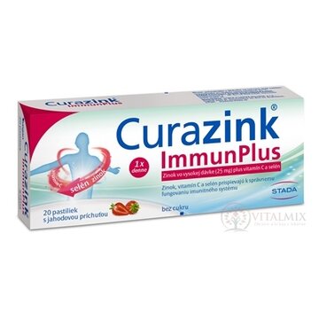 Curazink ImmunPlus pastilky 1x20 ks obrázok
