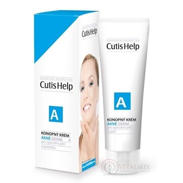 CutisHelp AKNÉ konopný krém denný pri akné 1x30 ml obrázok