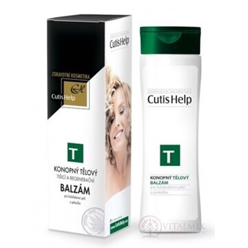 CutisHelp konopný telový balzam - nový 1x200 ml obrázok