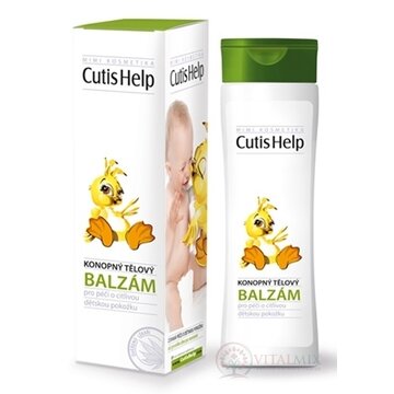 CutisHelp mimi konopný telový balzam 1x200 ml obrázok