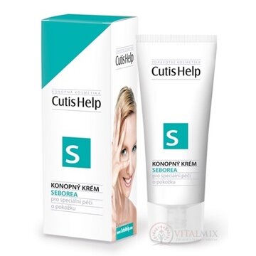 CutisHelp SEBOREA konopný krém - nový pri nadmernom mazotoku 1x30 ml obrázok
