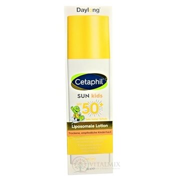 Daylong Cetaphil SUN kids Liposomale Lotion SPF50+ lipozomálne telové mlieko s ochranným faktorom 1x150 ml obrázok