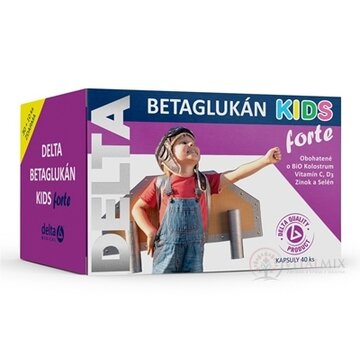 DELTA BETAGLUKÁN KIDS forte cps 1x40 ks obrázok