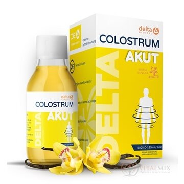 DELTA COLOSTRUM AKUT Vanilka tekuté 1x125 ml obrázok