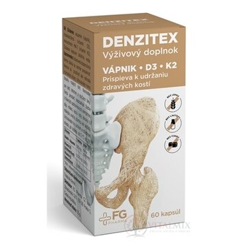 DENZITEX cps (vápnik+D3+K2) 1x60 ks obrázok