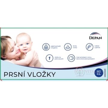 DEPAN Prsné vložky 1x60 ks obrázok