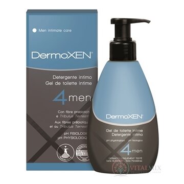 DermoXEN 4 men intímny čistiaci gél pre mužov 1x125 ml obrázok