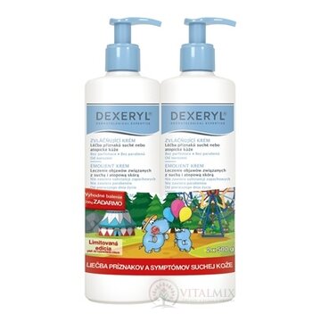 DEXERYL ZVLÁČŇUJÚCI KRÉM (DUO) (výhodné balenie) (Creme emoliente) 2x500 g obrázok