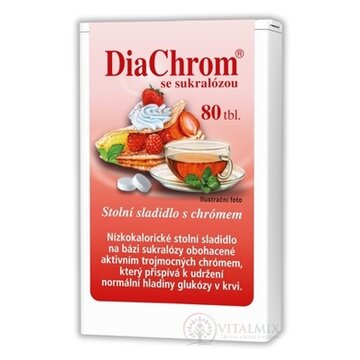 DiaChrom so sukralózou tbl 1x80 ks obrázok