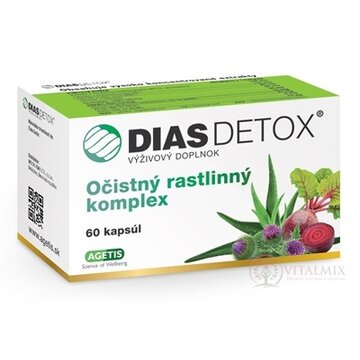 DIAS DETOX cps 1x60 ks obrázok
