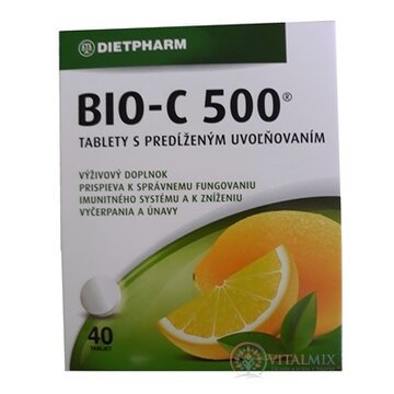 DIETPHARM BIO-C 500 tbl 1x40 ks obrázok