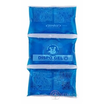 DISPO GEL Gélový obklad hrejivý/chladivý 14x8cm x3, flex, 1x1 ks obrázok