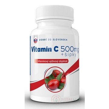 Dobré z SK Vitamín C 500 mg + šípky tbl 1x30 ks obrázok