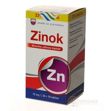 Dobré z SK Zinok 15 mg tbl 30+10 zadarmo (40 ks) obrázok