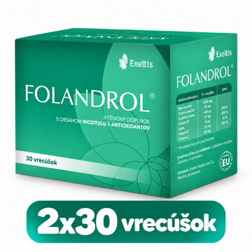 Folandrol 2x30 vrecúšok výhodné dvojbalenie - folandrol 2x30
